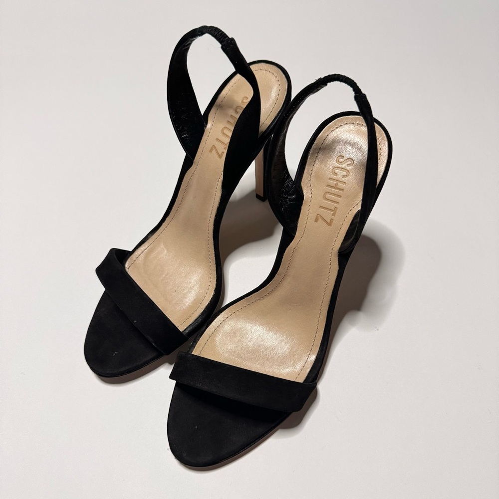 USED Schultz Luriane Sandal Black SZ 7.5